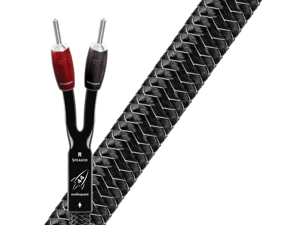 AudioQuest Rocket 44 full-range Luidsprekerkabel afgemonteerd 2x2 meter Buitenkans