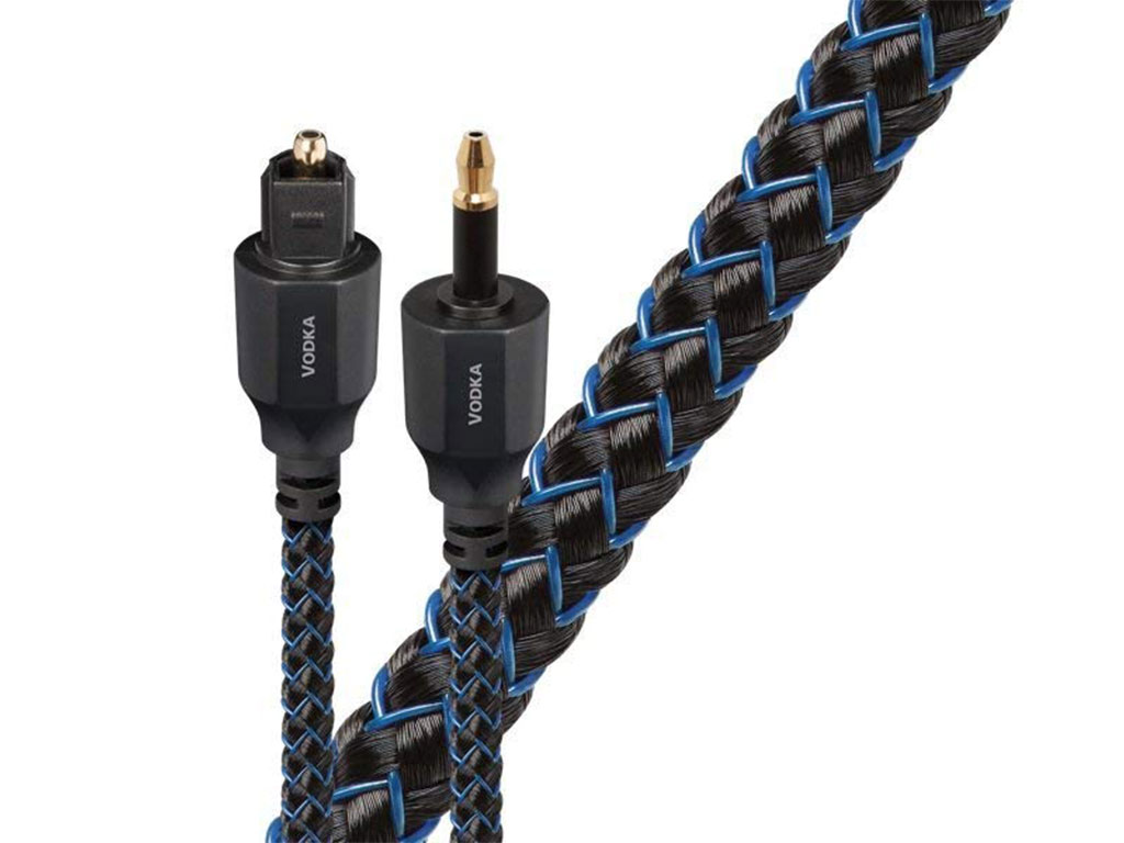 AudioQuest Vodka Optical Optische kabel (Toslink) Full - 3.5mm Plug 1.5 meter afbeelding
