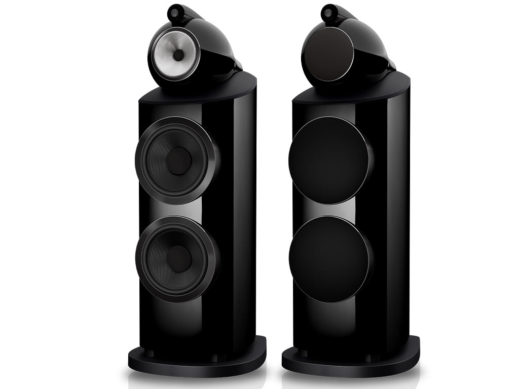 Bowers & Wilkins 801 D5 vloerstaande luidspreker stealth zwart