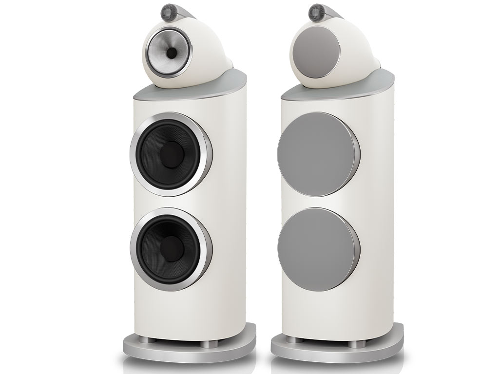 Bowers & Wilkins 801 D5 vloerstaande luidspreker warm wit
