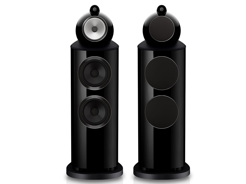 Bowers & Wilkins 802 D5 vloerstaande luidspreker stealth zwart