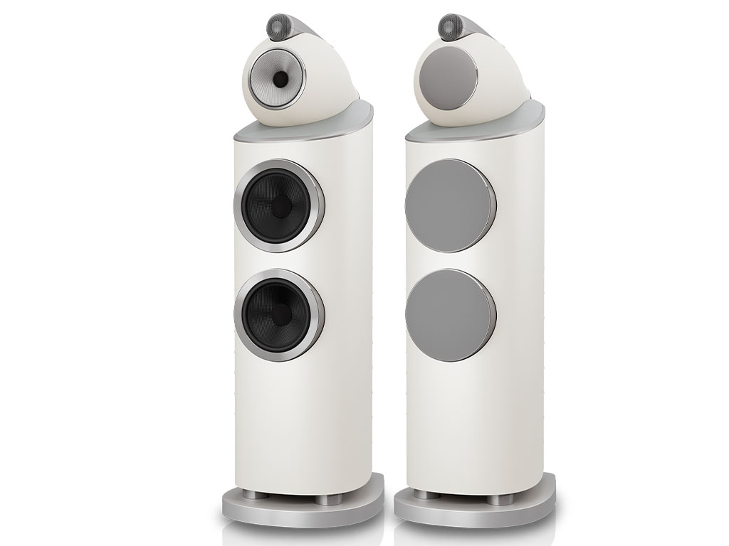 Bowers & Wilkins 803 D5 vloerstaande luidspreker warm wit