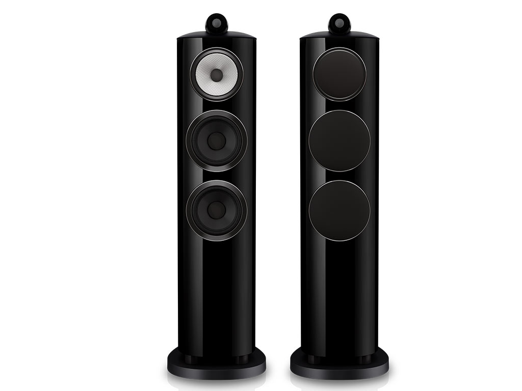 Bowers & Wilkins 804 D5 vloerstaande luidspreker stealth zwart