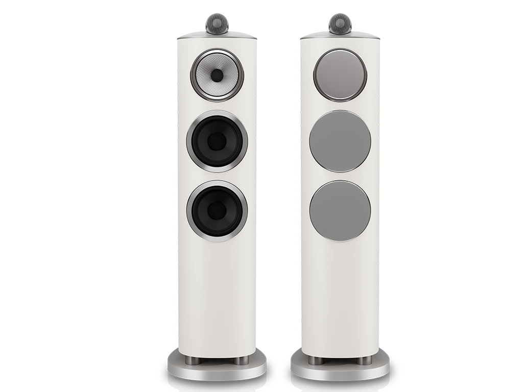 Bowers & Wilkins 804 D5 vloerstaande luidspreker warm wit