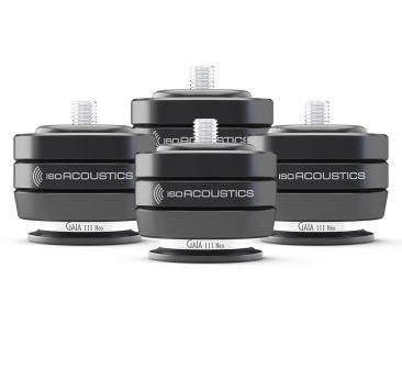 IsoAcoustics Gaia III Neo zwart (set)