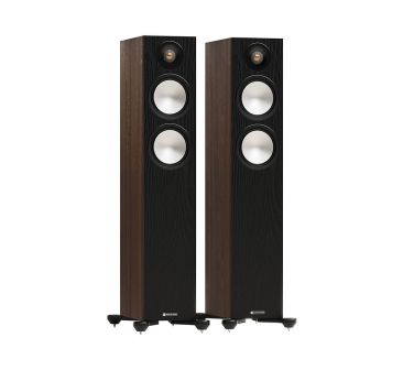 Monitor Audio Bronze 300 7G vloerstaande luidspreker walnoot