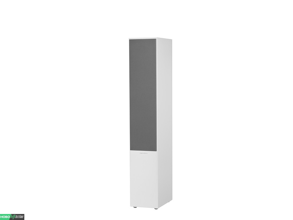 Bowers & Wilkins 704 S2 satin white zuil luidspreker HOBO hifi Bowers & Wilkins 704 S2 satin white zuil luidspreker HOBO hifi