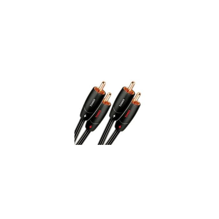 Audioquest Tower | Câble Double RCA à RCA | Sonxplus Lac St-Jean