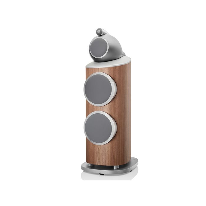 Bowers & Wilkins 801 D4 vloerstaande speaker walnoot zijdeglans