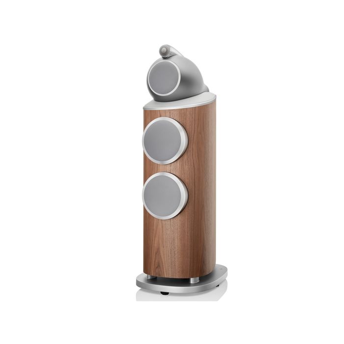 Bowers & Wilkins 802 D4 vloerstaande speaker walnoot zijdeglans