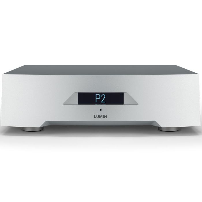 Lumin P2 DAC/ streamer/voorversterker zilver
