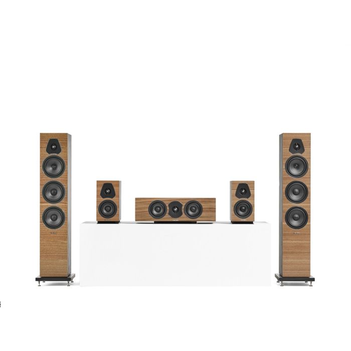 Sonus faber Lumina III vloerstaande speaker walnoot