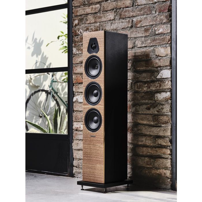 Sonus faber Lumina III vloerstaande speaker walnoot