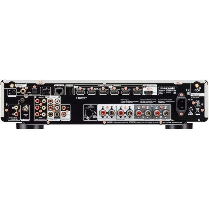 Marantz stereo 70s Streaming versterker zilvergoud