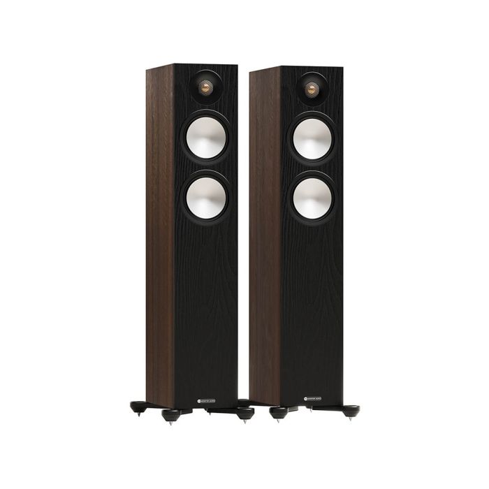Monitor Audio Bronze 300 7G vloerstaande luidspreker walnoot