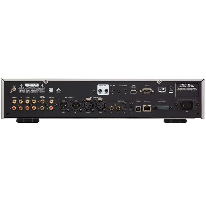 Rotel RC-1572 MKII stereo voorversterker zwart