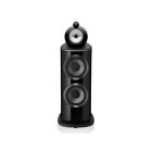 Bowers & Wilkins 801 D4 zwart hoogglans recht voor