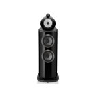 Bowers & Wilkins 802 D4 zwart hoogglans recht voor