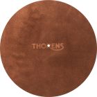 Thorens Leather turntable mat bruin/ cognac
