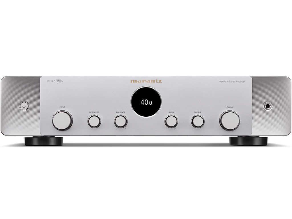 アンプ marantz Stereo 70s Marantz stereo 70s Streaming versterker zilvergoud