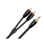 AudioQuest Tower 3.5mm - RCA 1.5 meter stereo interlink