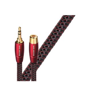 AudioQuest Golden Gate Audio 3,5 mm verlengkabel Male to Female stereo interlink 5 mtr