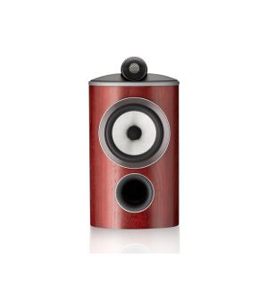 Bowers & Wilkins 805 D4 rosewood zijdeglans recht voor