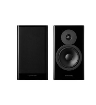 dynaudio evoke 20 black high gloss front