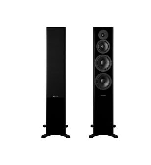 dynaudio evoke 50 black high gloss front