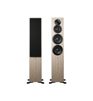 Dynaudio Focus 50 blonde wood front