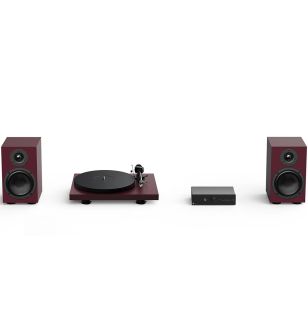 Pro-Ject Colourful Audio System 2 rood