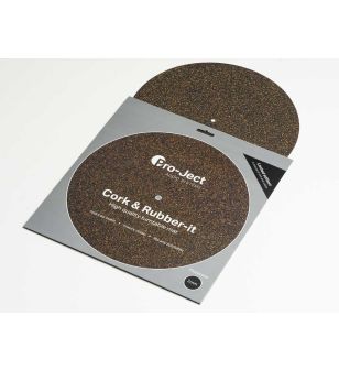 Pro-Ject Cork & Rubber-It 3mm platenmat