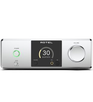 Rotel DX-3 hoofdtelefoonversterker zilver