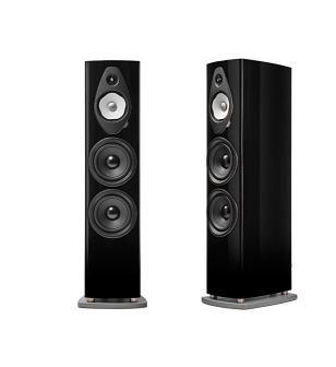 Sonus faber Sonetto VIII G2 vloerstaande speaker zwart hoogglans