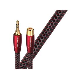 AudioQuest Golden Gate Audio 3,5 mm verlengkabel Male to Female stereo interlink 2 mtr
