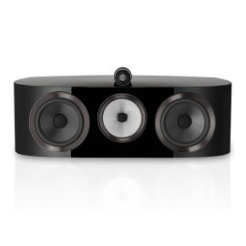 Bowers & Wilkins HTM81 D4 zwart hoogglans recht voor