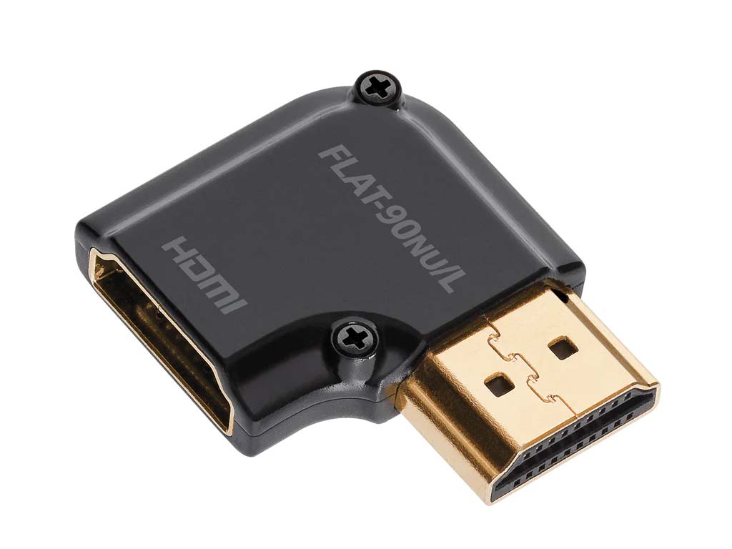 AudioQuest HDMI bocht 90 links