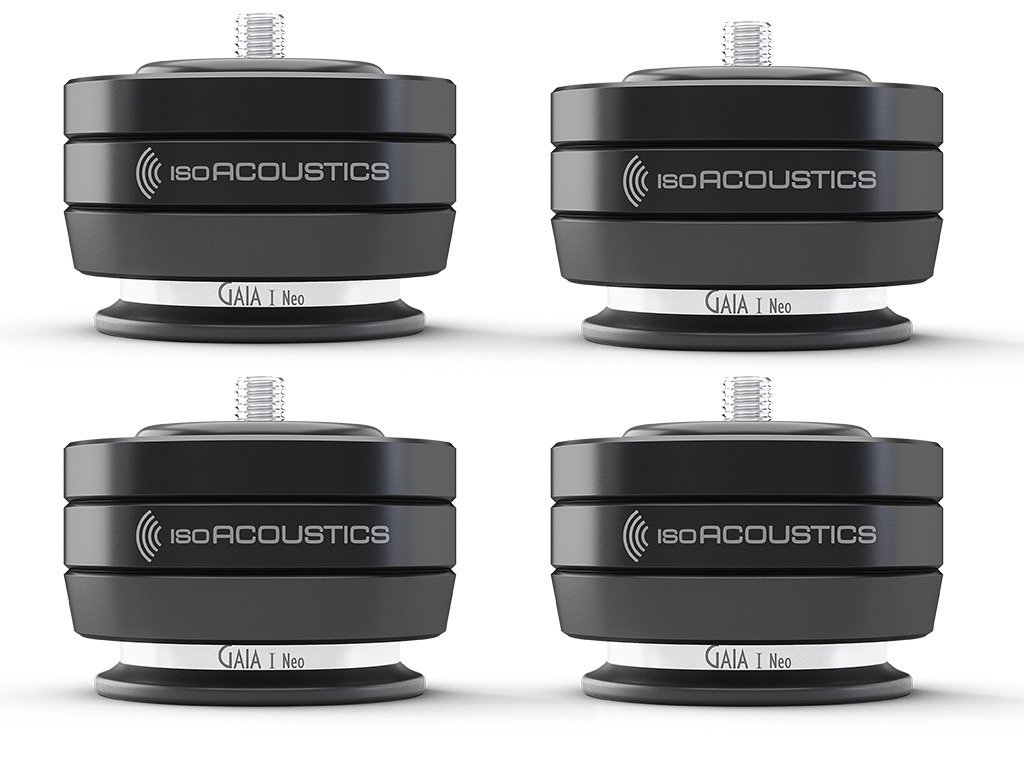 IsoAcoustics Gaia I Neo zwart (set)
