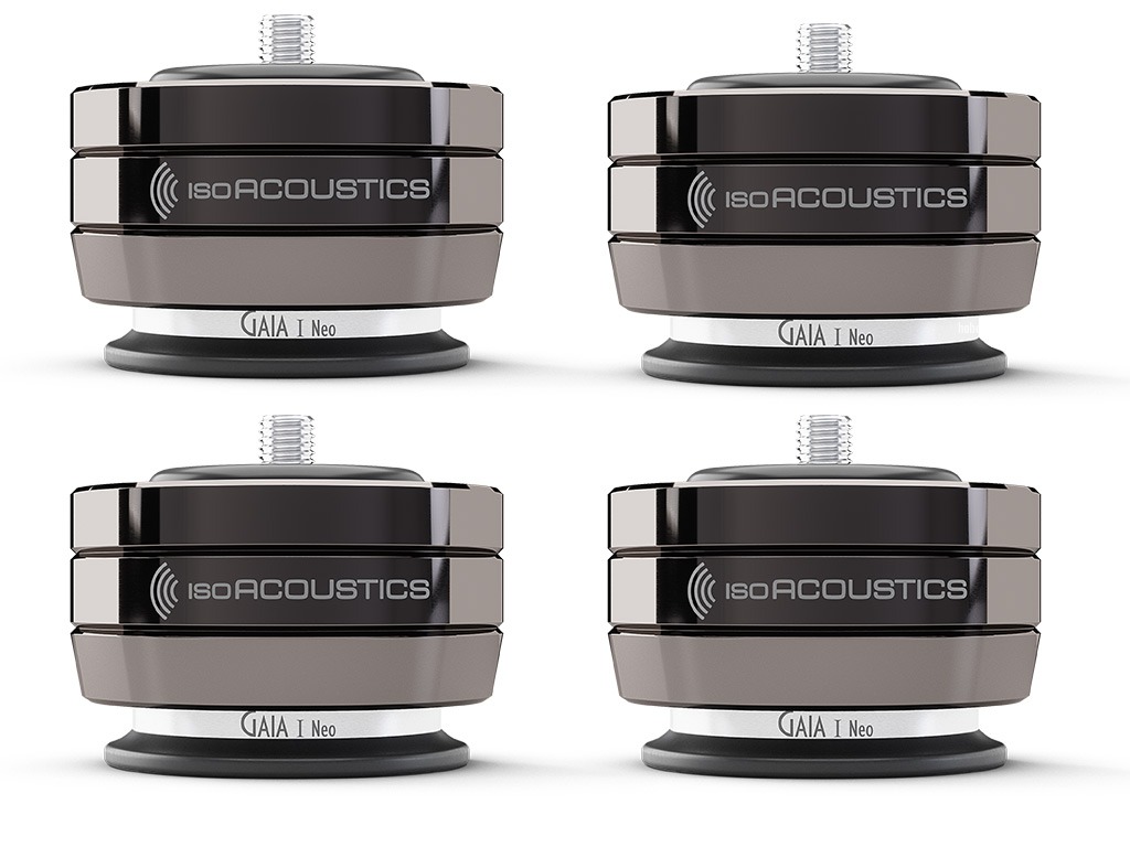 IsoAcoustics Gaia I Neo dark chrome (set)