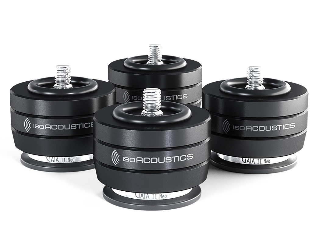 IsoAcoustics Gaia II Neo zwart (set)
