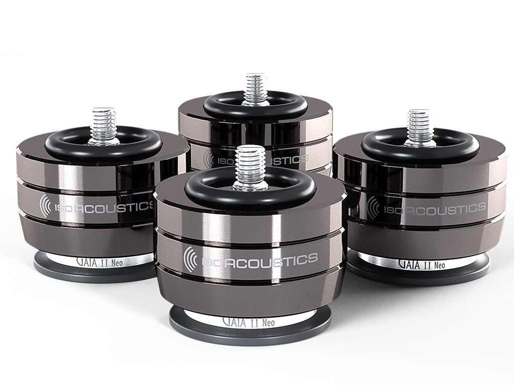 IsoAcoustics Gaia II Neo Dark Chrome (set)