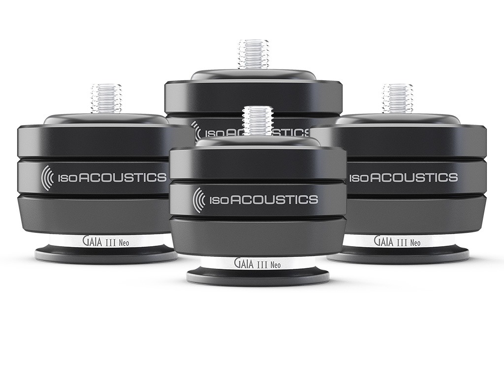IsoAcoustics Gaia III Neo zwart (set)