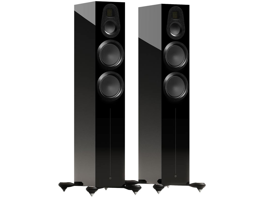 Monitor Audio Gold 300 6G vloerstaande speaker zwart afbeelding