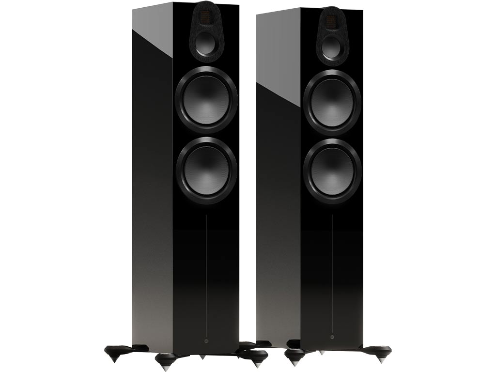 Monitor Audio Gold 500 6G vloerstaande speaker zwart afbeelding