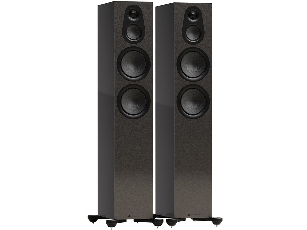 Monitor Audio Silver 300 7G LE vloerstaande speaker Carbon Black Metallic afbeelding