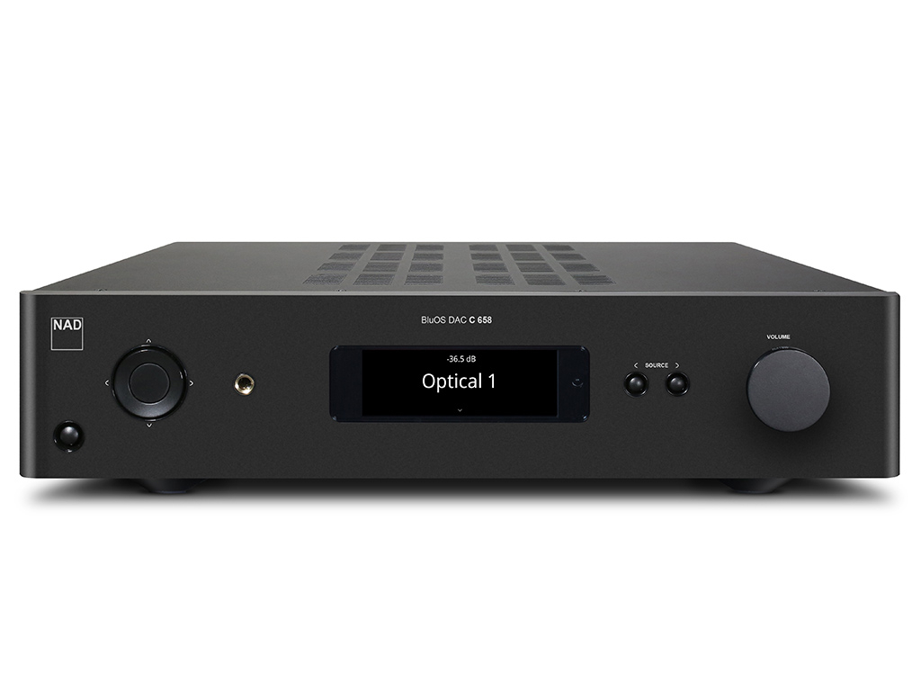 NAD C 658 BluOS Streaming DAC/voorversterker (Buitenkans)