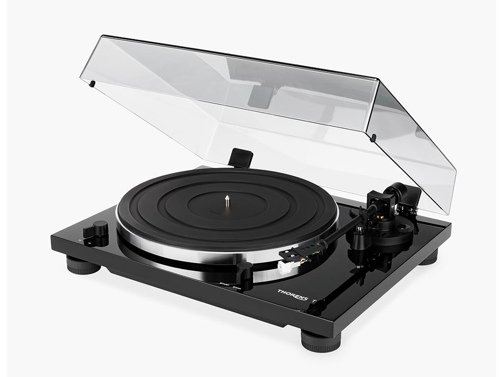 Thorens TD 201 platenspeler zwart afbeelding