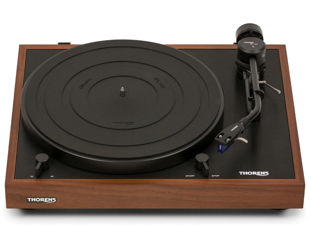Thorens TD 403 DD platenspeler eiken