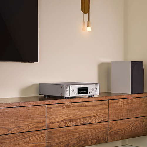 Marantz CD 50n in use