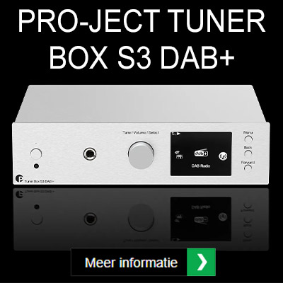Pro-Ject Tuner Box S3 DAB+ radio Pro-Ject Tuner Box S3 DAB+ radio